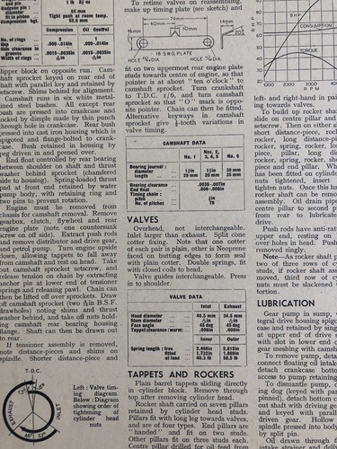 Alvis TA21 TB21 Motor Trader Service Data Maintenance & Wiring Diagram 1953 Rare - Picture 2 of 3