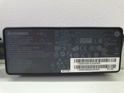 Original Lenovo 20 V 4,5 A 90 W Netzteil Laptop Ladegerät