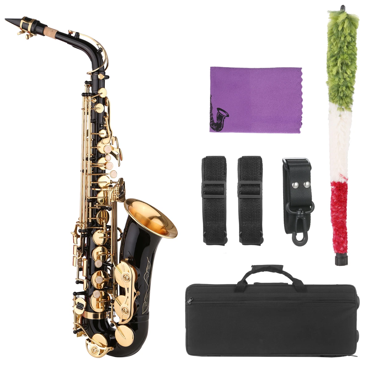 Saxophone Black Paint E-flat Sax for Beginner Student Intermediate Player  B3T7 | eBay