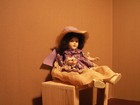 Vintage 11" Compostion Doll With Tin Eyes — photo 6