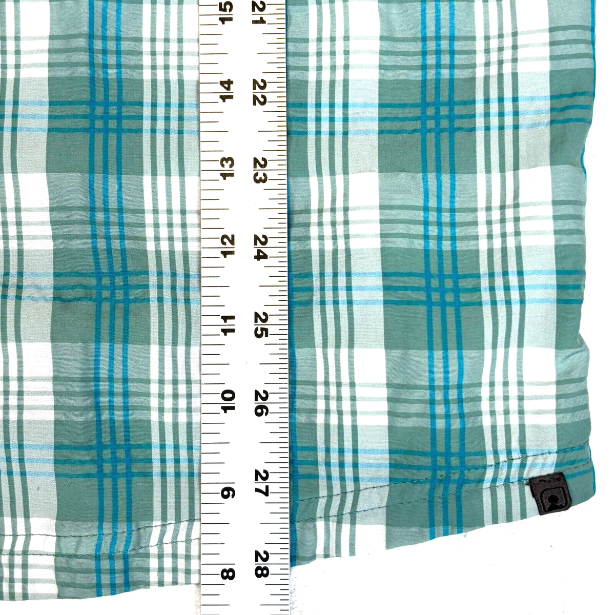 Chemise Randonnée Eastern Mountain Sports - Bleu à Carreaux, Manches Courtes, Taille M