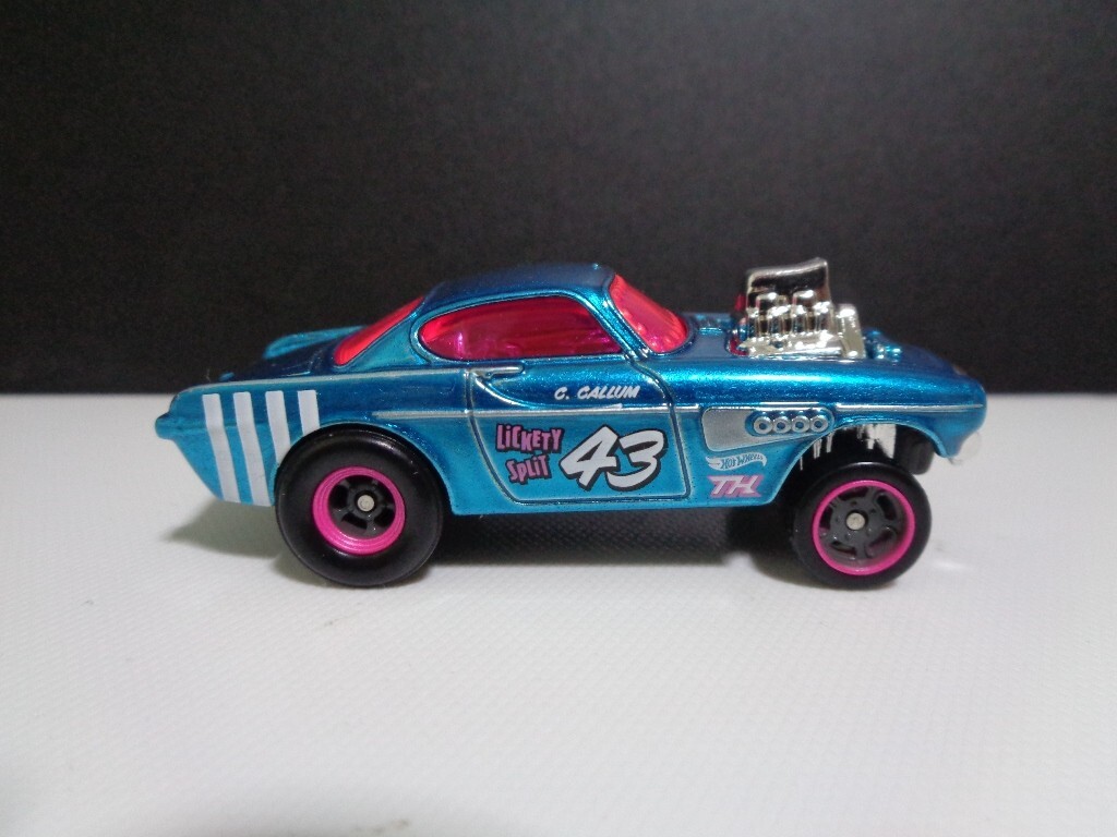 Hot Wheels 2024 Super Treasure Hunt Volvo P1800 Gasser Blue STH Loose