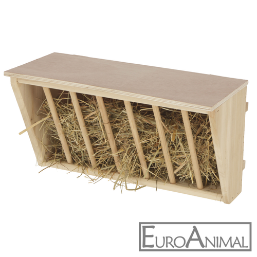 Heuraufe Für Kaninchen & Meerschweinchen - 2er Set Groß & Mittel, Metall