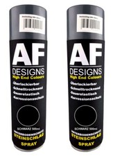 Steinschlagschutz Spray Unterbodenschutz schwarz 2x500ml Spraydose
