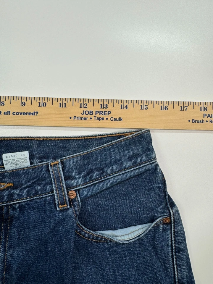 Levis 560 VTG USA Jeans Women 14 (Fit 30x32) Blue Loose Fit Straight Leg Y2K - Image 3 of 4