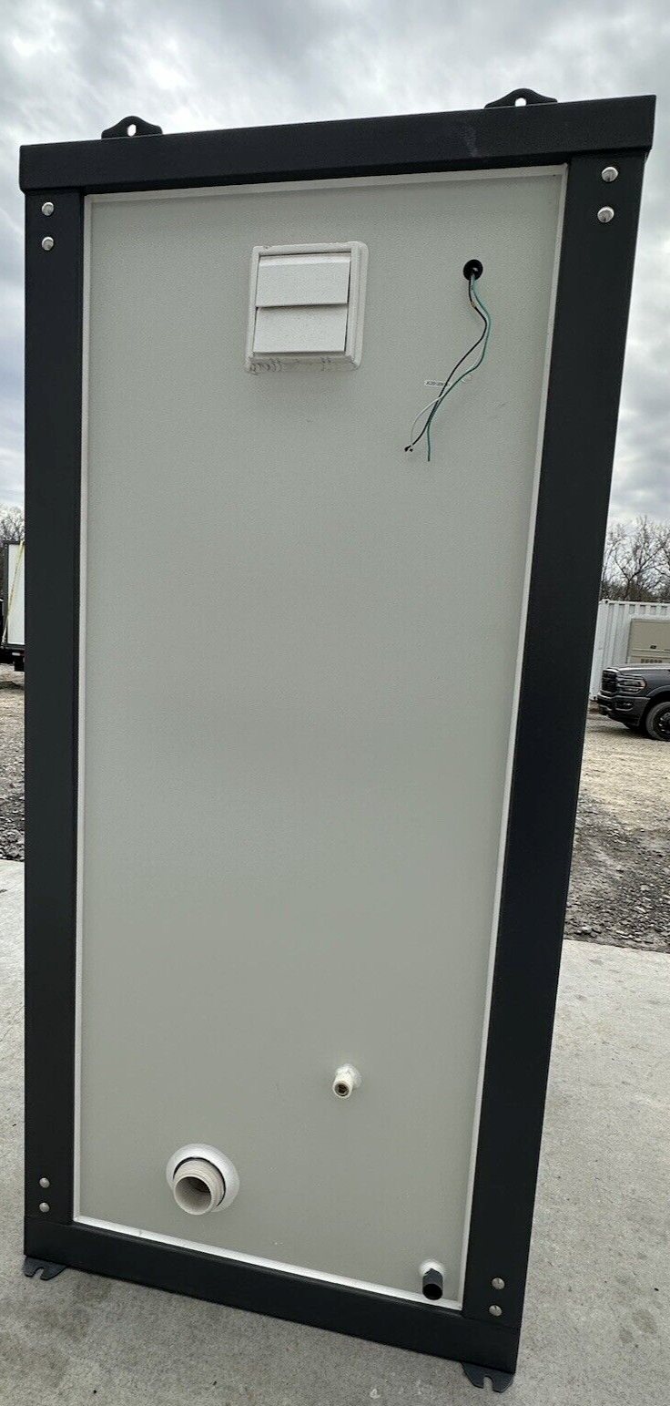 New Portable Mobile Restroom Single Toilet Jobsite Bathroom Bastone eBay