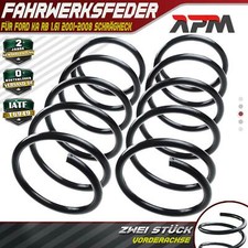 2x Federn Fahrwerksfeder Vorderachse für Ford KA RB 1.6i 2001-2008 Schrägheck