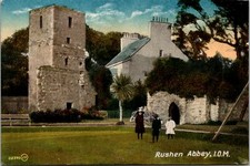 Vintage PPC - Rushen Abbey, IOM - F19240