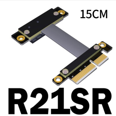 XT-XINTE PCI-E x4 to x1 Male to Female Extension Adapter Transfer 4x PCIe3.0