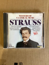Masters Of Classical Music: Strauss - Audio CD - Volume 4 Excellent Cond