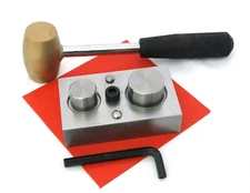 Premium Jumbo Pro Quality Disc Cutter 1 3/4 And 1 3/8 Inch With Hammer And Pad