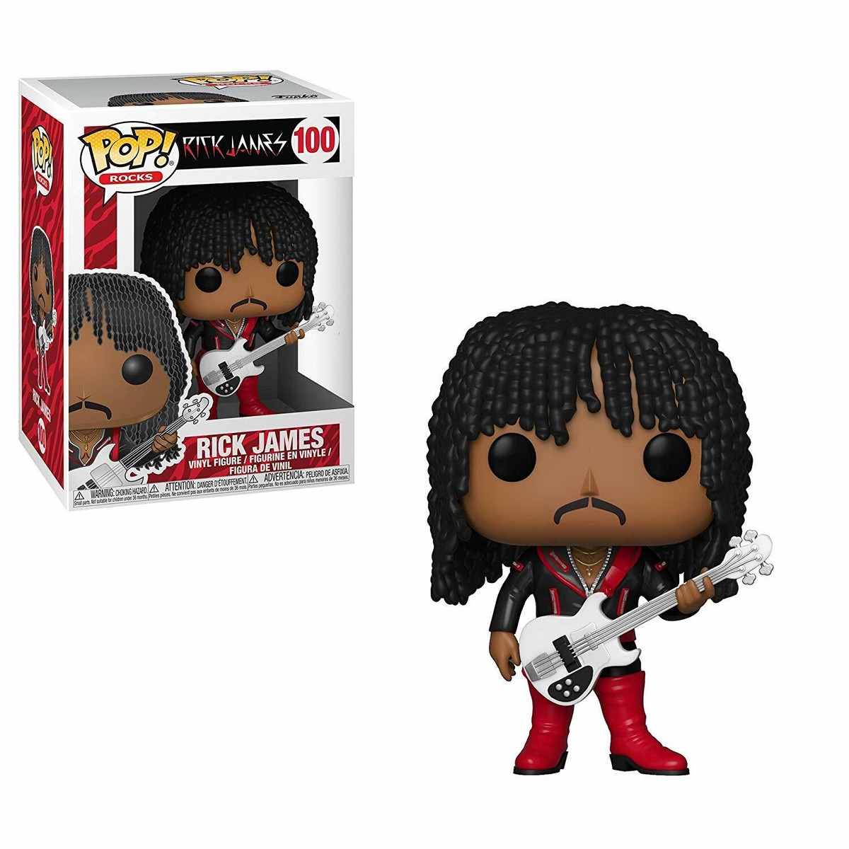 Pop! Rocks: Rick James #100 Vinyl Figure by Funko 889698364423| eBay