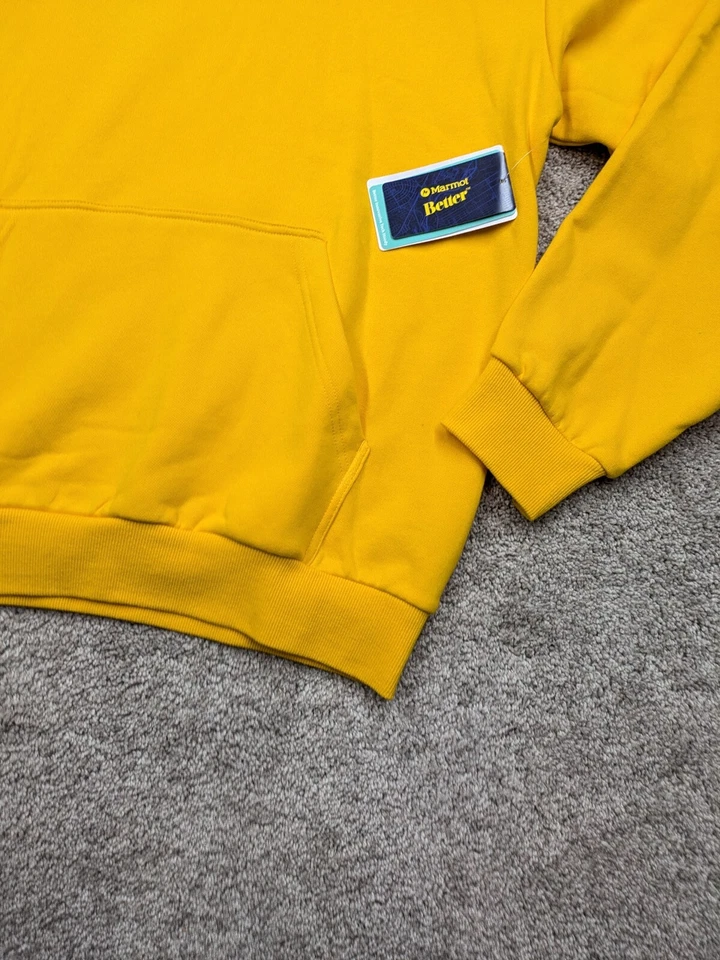 Sudadera con Capucha Marmot Para Hombre L Grande Amarillo Pullover Mejor Tecnología Innovadora Nueva Con Etiquetas Foto 2 de 4