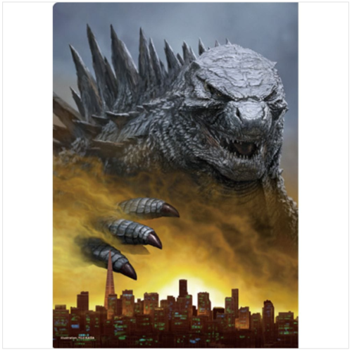 Yuji Kaida GODZILLA2014 Clear File A4 Size Stationery TOHO Godzilla Store Japan - Picture 1 of 12