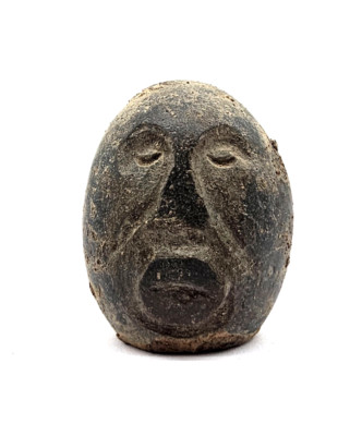 Ancient Neolithic Prehistoric Figurine Worshipper Idol God Carved Stone  3000 BC