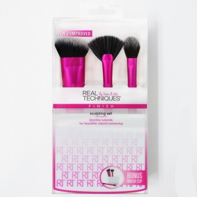 Real Techniques Sculpting Brush Set, 3 Ct