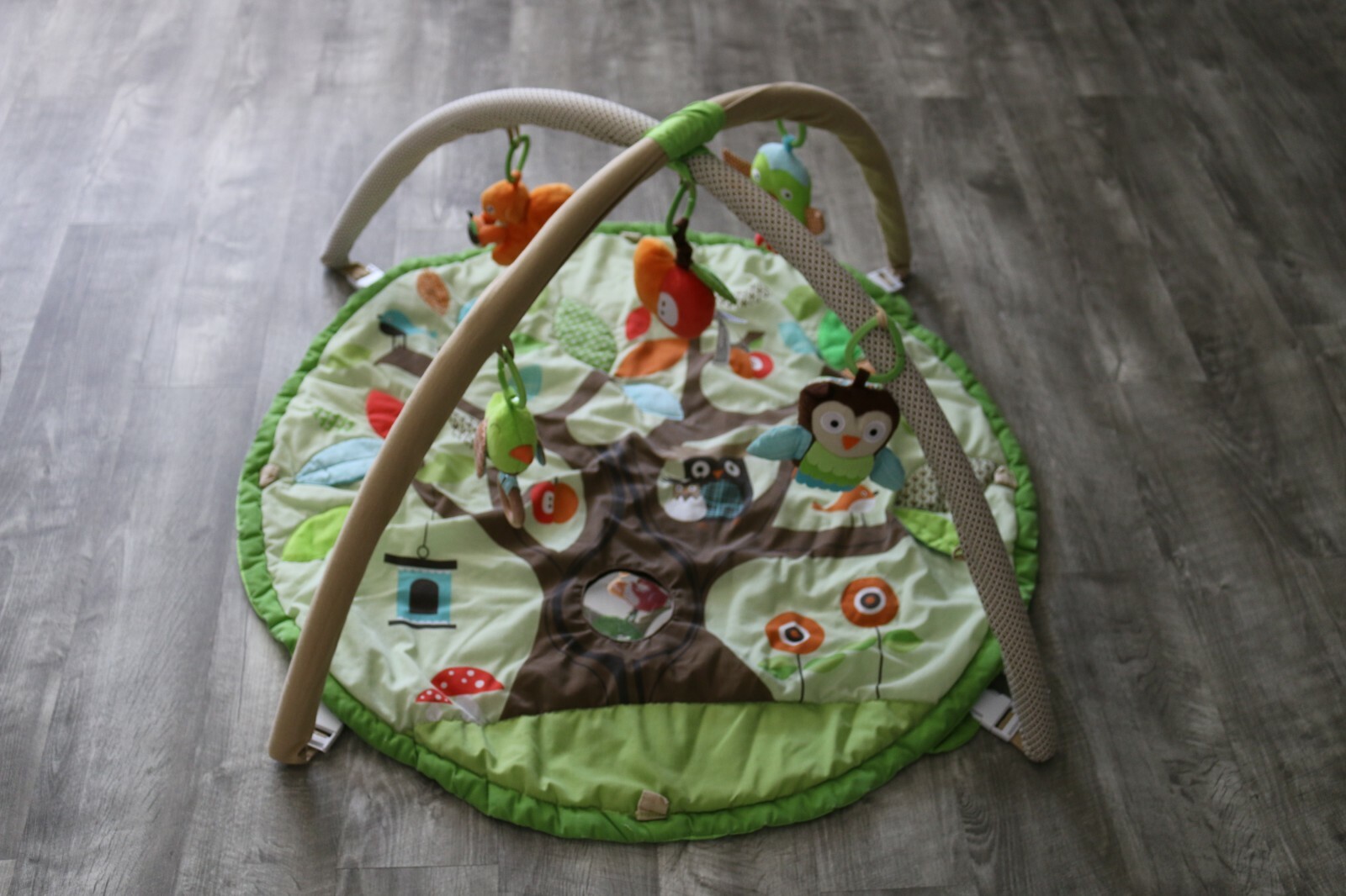 skip hop treetop friends baby activity gym
