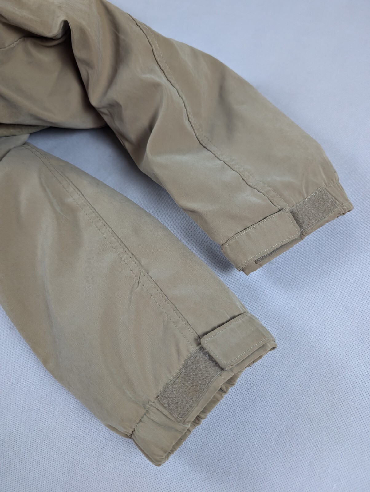 Chaps Khaki Size Large Soft Shell Jacket Lined Fu… - image 12