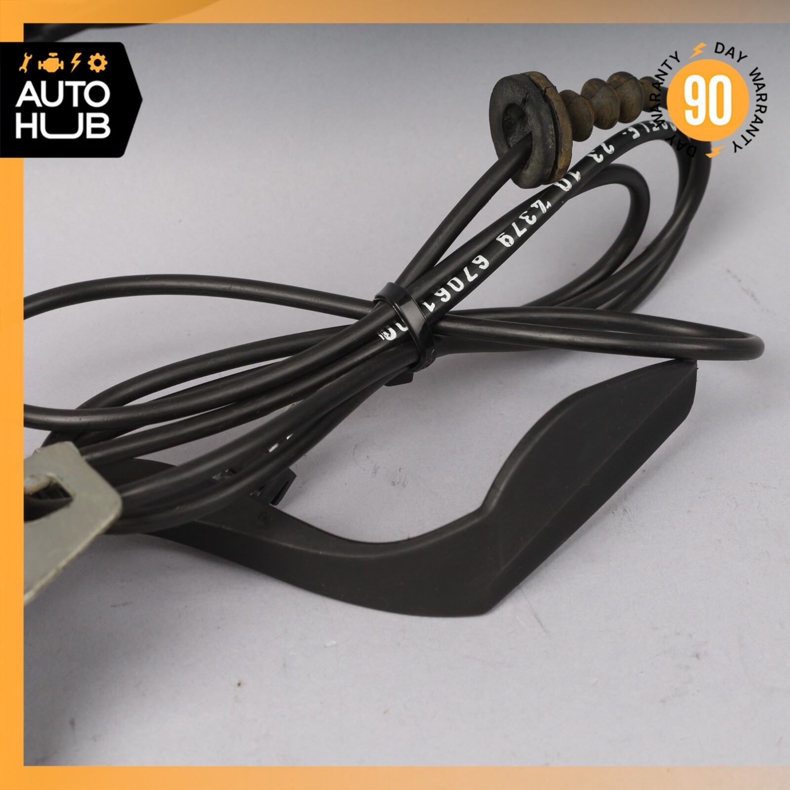 03-13 Maserati Quattroporte Hood Lock Latch Release Cable Wire OEM
