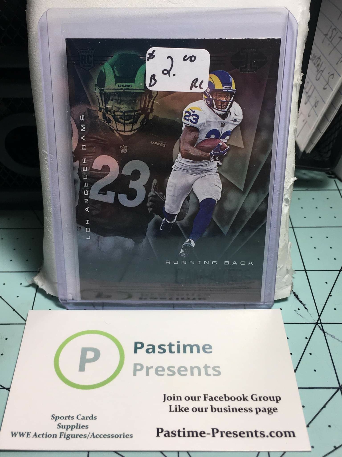 2020 Illusions #16 Cam Akers RC Los Angeles Rams (B)