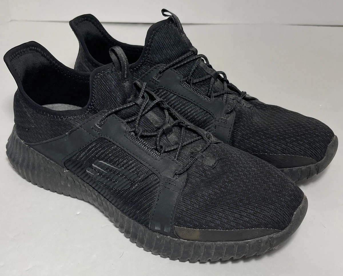 Mens black skechers size best sale 9