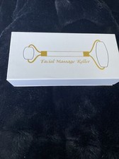 Black Onyx Stone Facial Neck Roller Massage. BNIB 