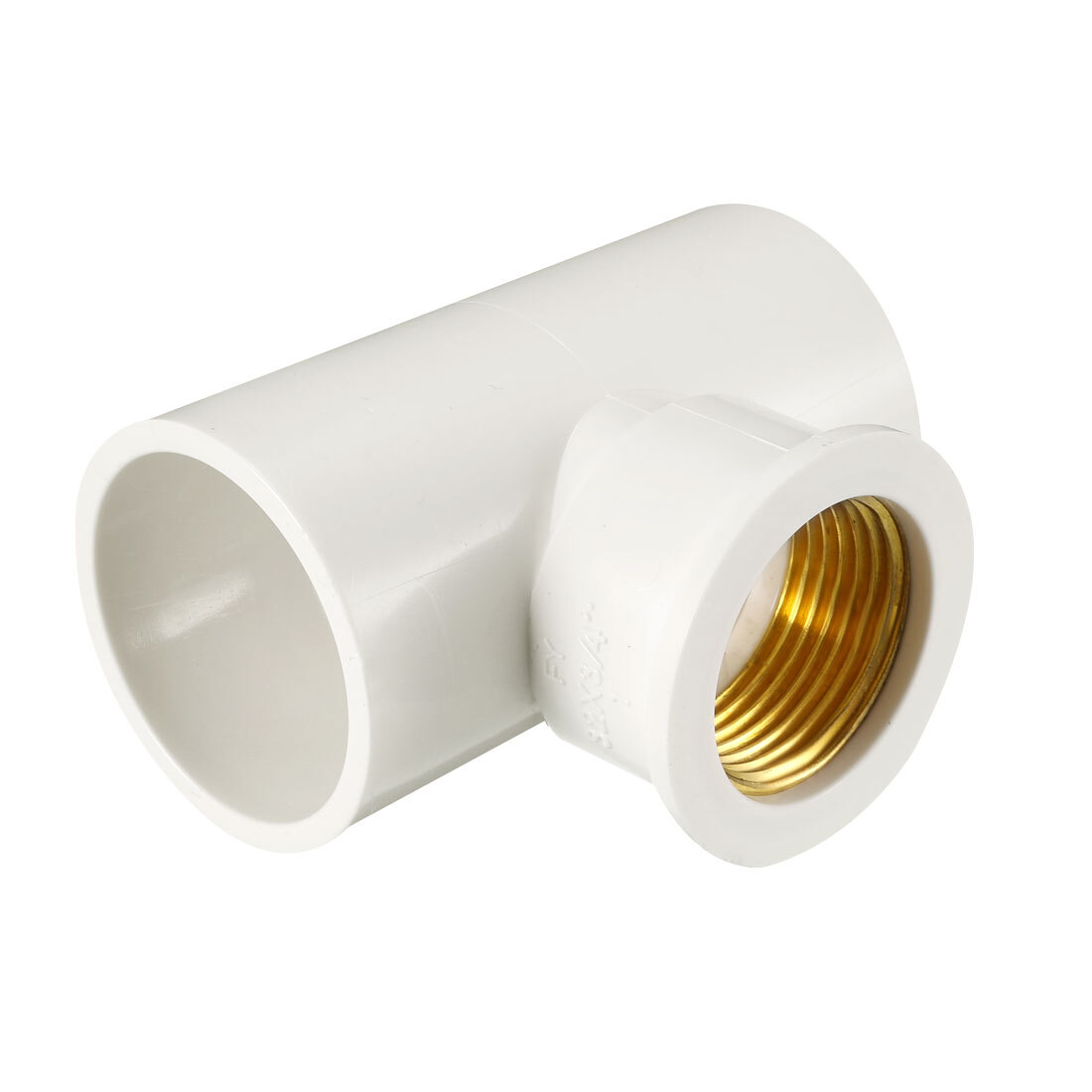 Tubería T de PVC en forma de T de 32mm x 3/4PT hembra x 32mm deslizamiento