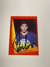 New York Islanders ROB DIMAIO Signed Card