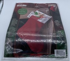 Bucilla Counted Cross Stitch Angel 18  Stocking Cuff Christmas Kit 84846 New