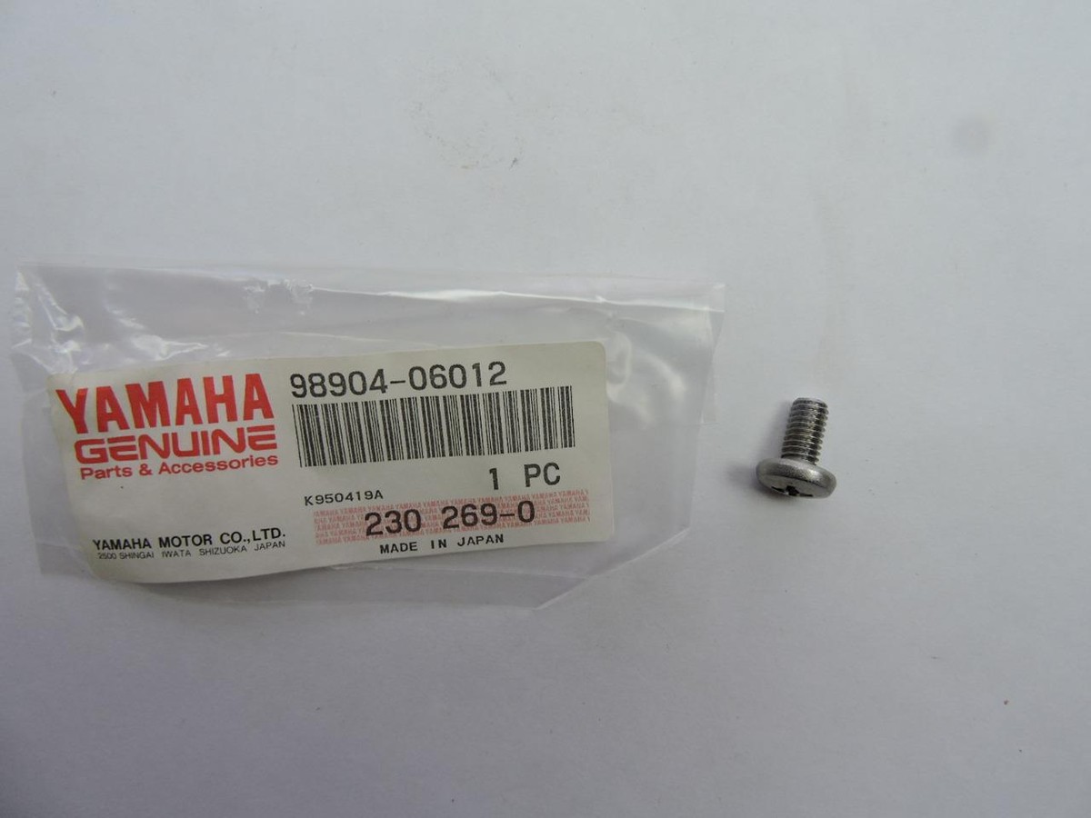 98904-06012 NOS Yamaha Bind Screw XV250 Y873x | eBay