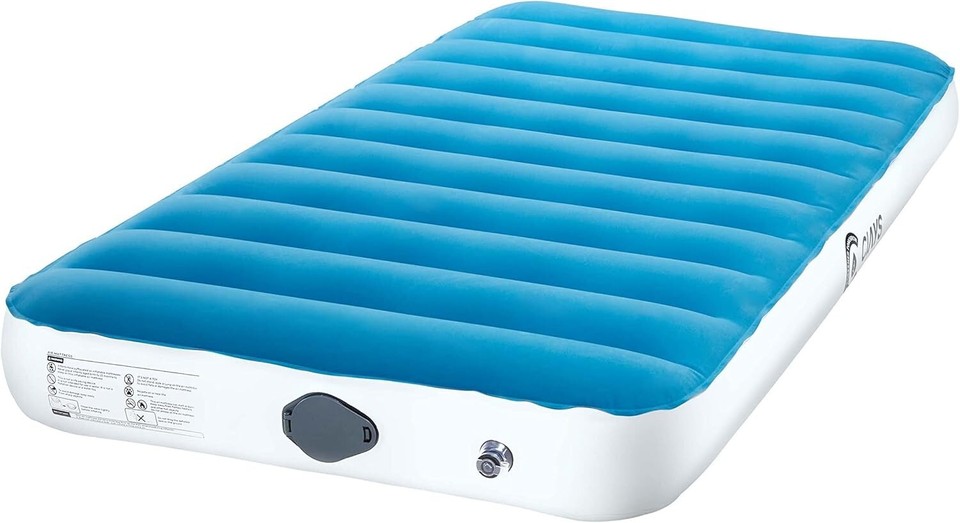Extra Firm Twin Air Mattress with Carry Bag & Rapid Pump Perfect for