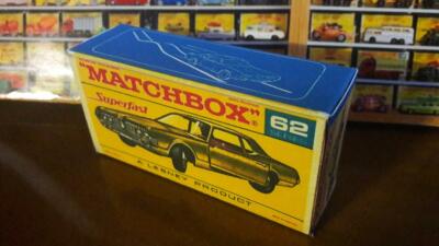      Matchbox Nr. 62 Mercury Cougar B RepoBox Matt 280g Druck&Verarbeitung=gut  