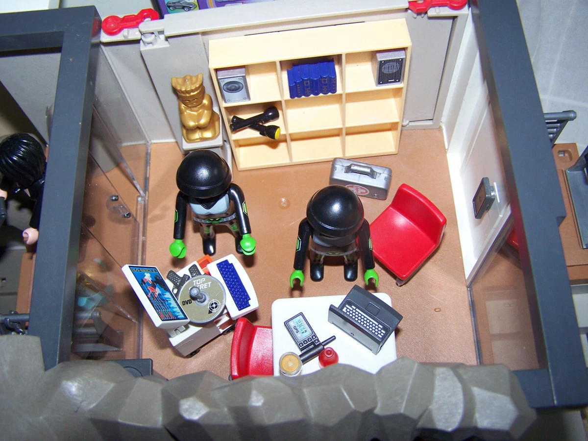 Playmobil Top Agents, Hauptquartier 4875, eigene Zusammenstellung