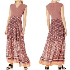 B02-Women's Just...Taylor Dress, Size 8, Red & Navy