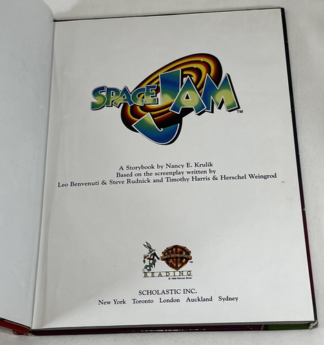 Michael Jordan & Bugs Bunny Space Jam by Scholastic HC By Nancy E. Krulik, 1996 - Picture 5 of 7