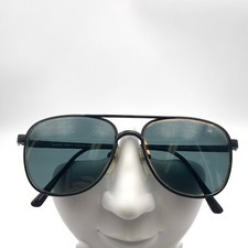 Vintage Zimco Benz Black Metal Aviator Sunglasses Korea FRAMES ONLY
