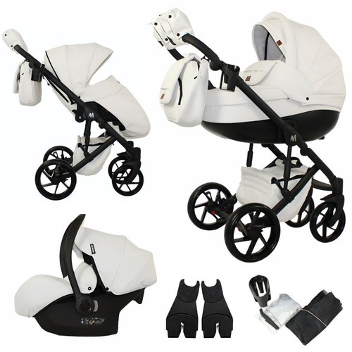 Passeggino MOMMO AAA 3 in 1 eco pelle - sedile Cosmo I Size - Foto 11 di 146