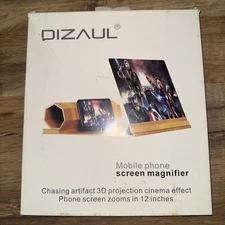 16" Screen Magnifier for Cell Phone Mobile Phone 3D HD Magnifying Projector