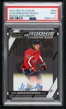 2023 O-Pee-Chee Platinum Rookie Ivan Miroshnichenko #R-IM PSA 9 MINT Auto 1b39