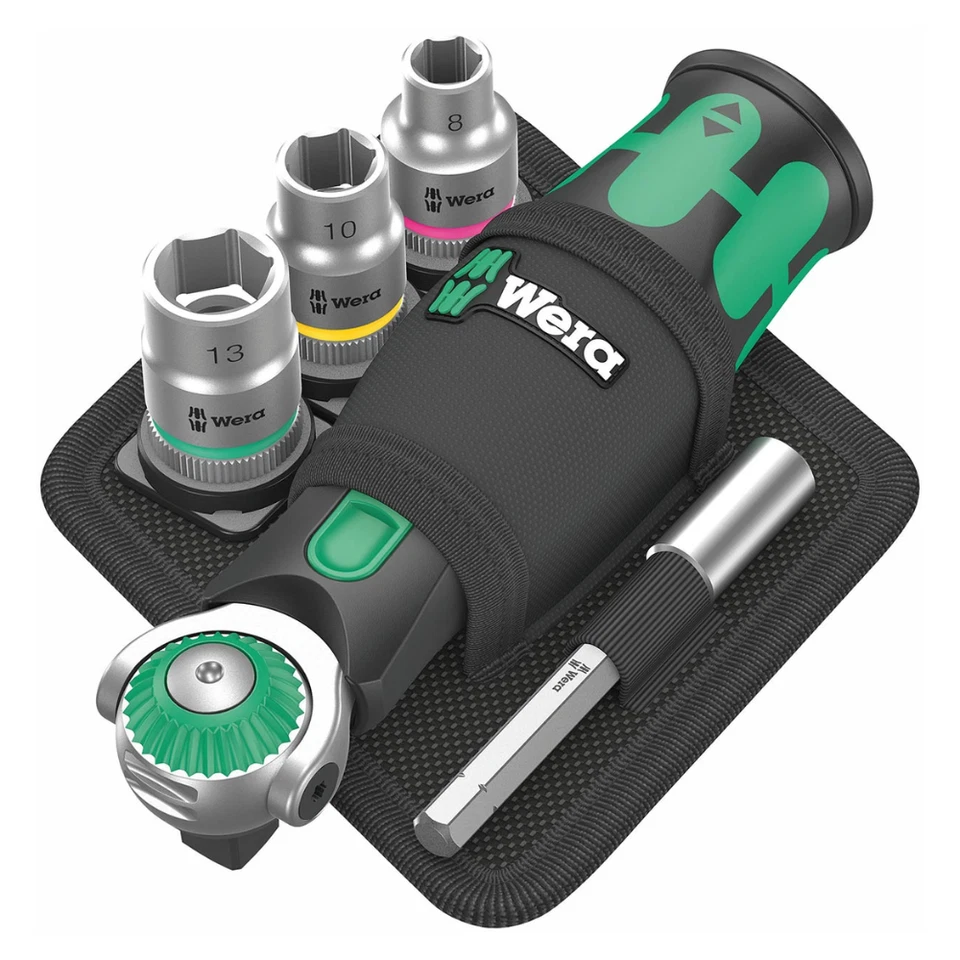 Wera Pocket 3/8-inch Drive Ratchet Metric Socket/Bit 18-piece Set (NEW) - Image 4 of 4