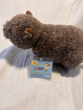 GANZ Webkinz muskrat Plush HM429 Retired Stuffed Animal with Sealed Code