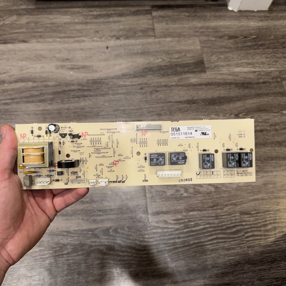 GE Geschirrspüler Steuerplatine Konvolut Set P# 165D7802P003 165D7803P001 *B21