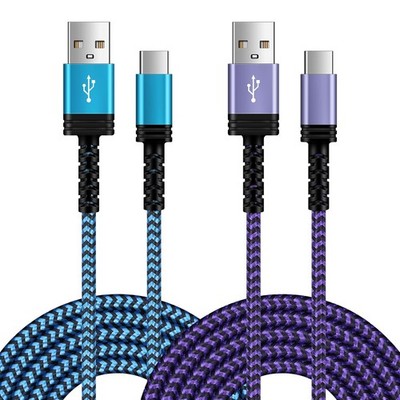 6ft Fast Charging Cable USB A to Type C for iPhone 16e, 16 Pro Max