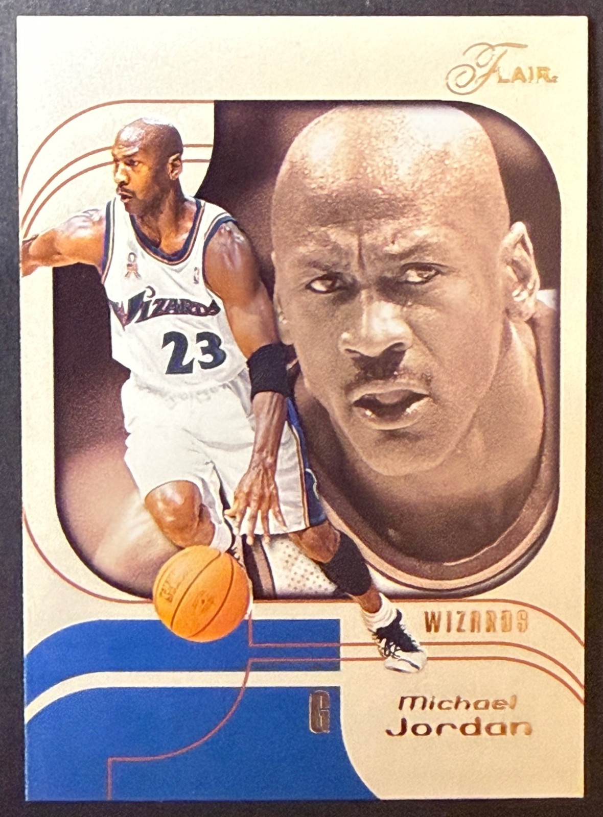 2002-03 Fleer Basketball Flair Michael Jordan #69 Washington Wizards