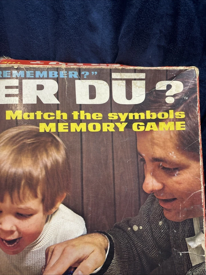 Vintage 1970 HUSKER DU Memory Game Complete Original Pieces    S10 - Image 3 of 4