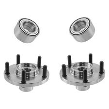 2 Piece Front Wheel Bearing & Hub Kit Set Compatible with 2006-2013 Hyundai