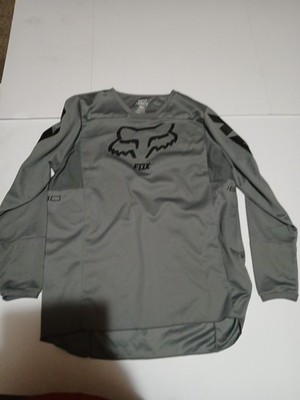 FOX Indicator Grey Bike Trainer Long Sleeve Jersey Shirt Men's XL