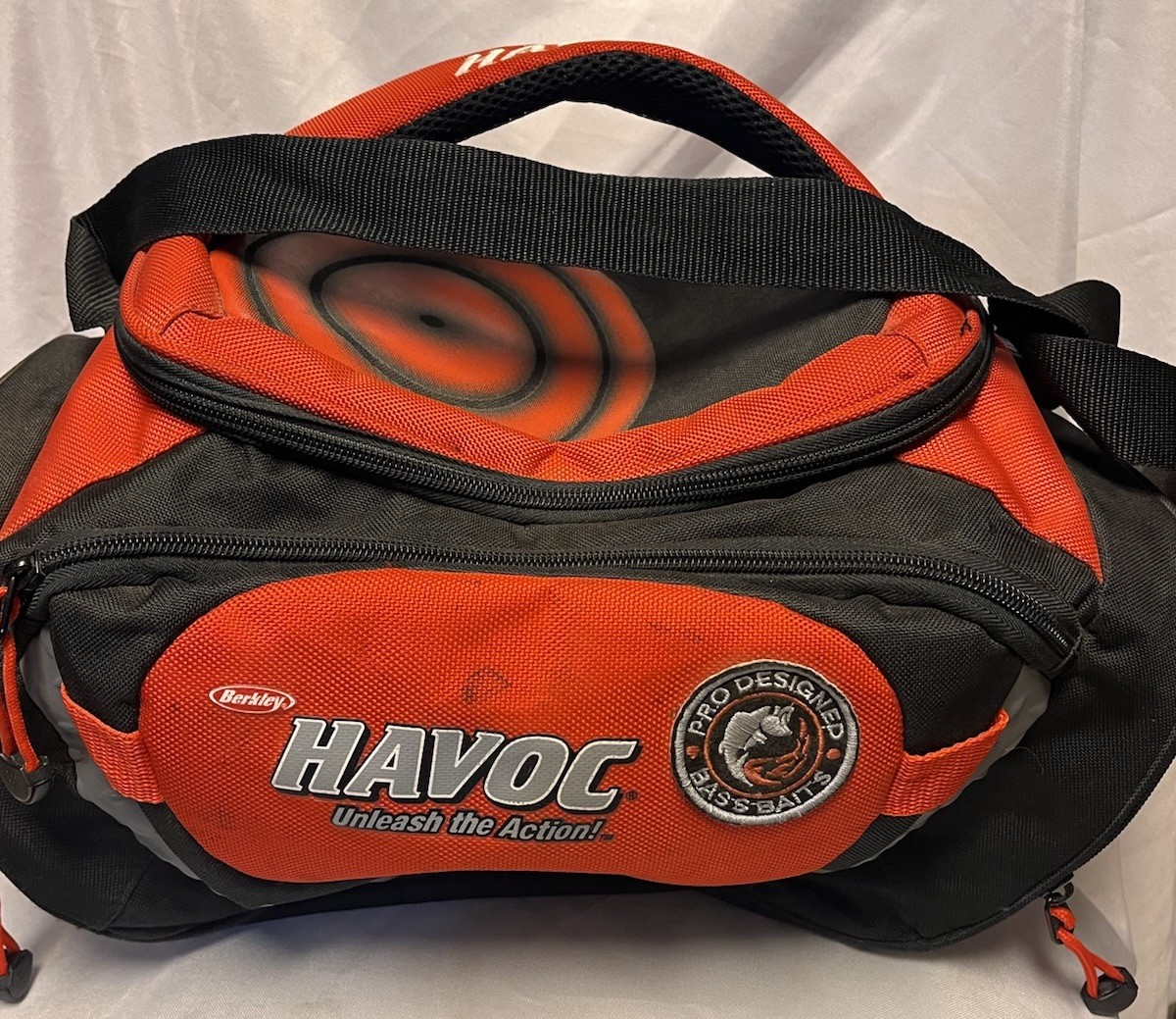 berkley tackle bag large Berkeley Havoc Bass Baits Tackle Canvas Bag