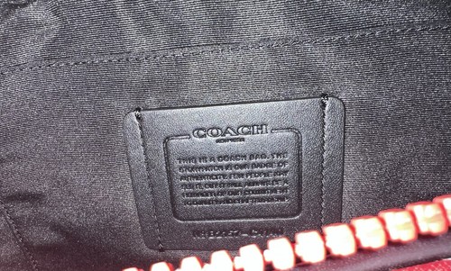 Coach Signature Track Belt Bag Travel Fanny Pack - Picture 8 of 8
