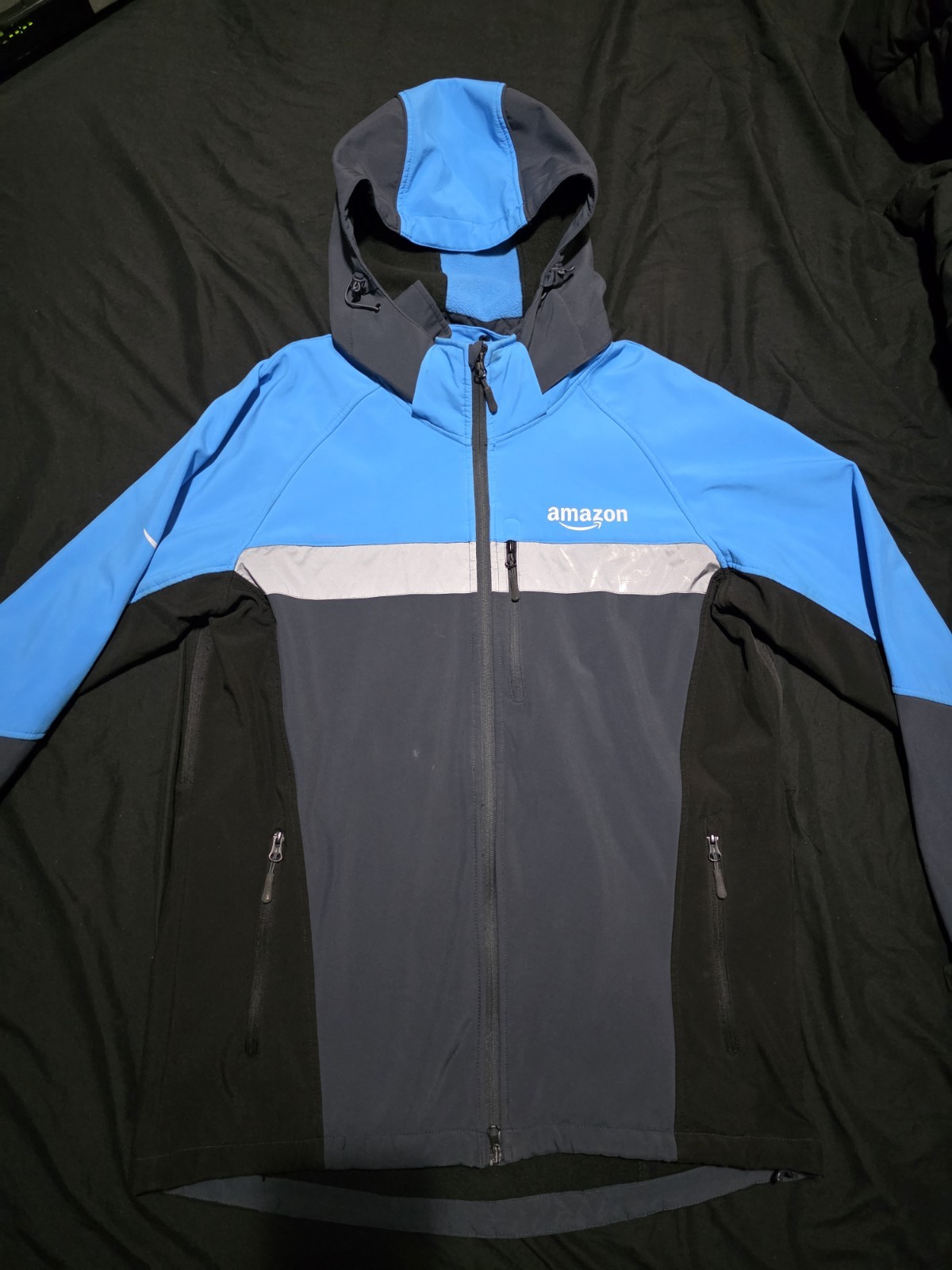 Amazon Prime Driver Men’s Large Softshell Jacket … - image 1